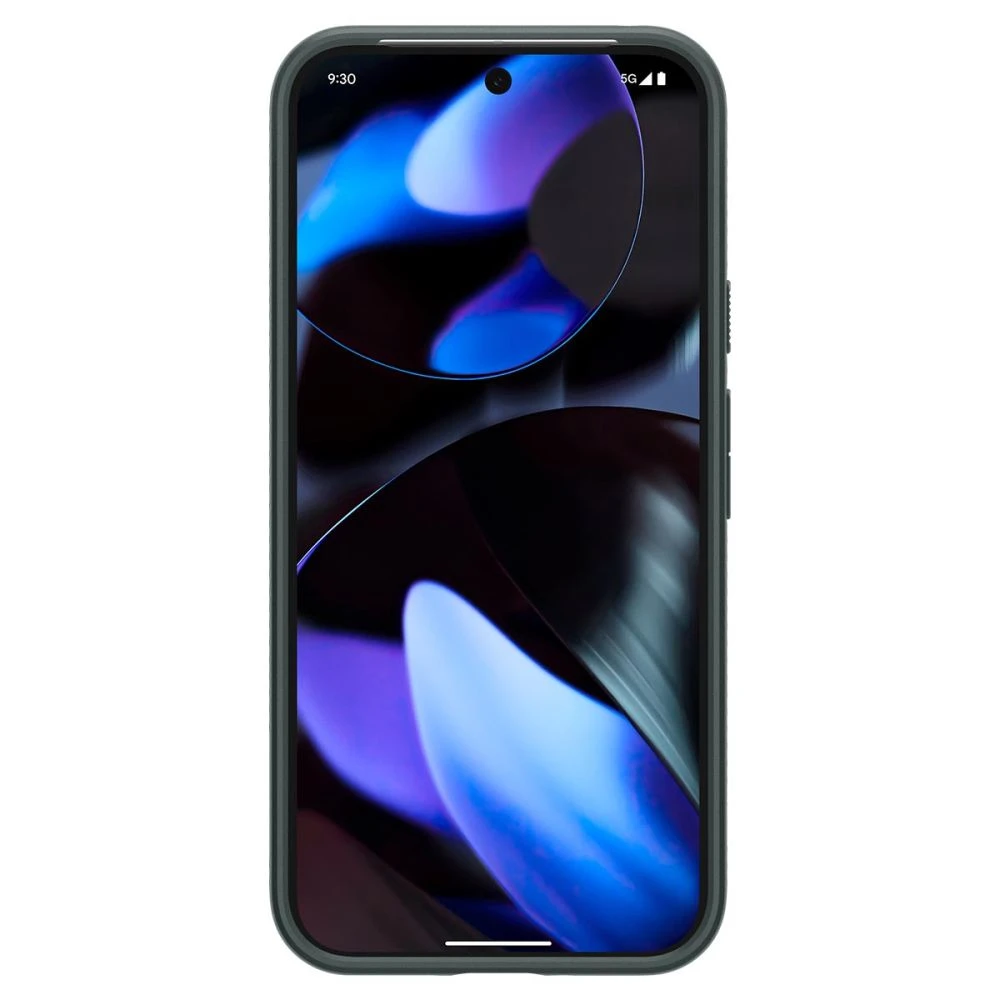 Spigen Liquid Air – dėklas skirtas Google Pixel 9 / 9 Pro Abyss Žalias