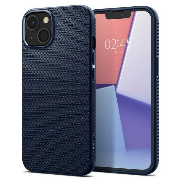 Spigen Liquid Air dėklas skirtas Apple iPhone 13, spalva - Navy Blue