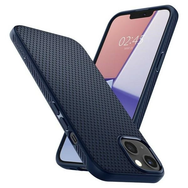 Spigen Liquid Air dėklas skirtas Apple iPhone 13, spalva - Navy Blue
