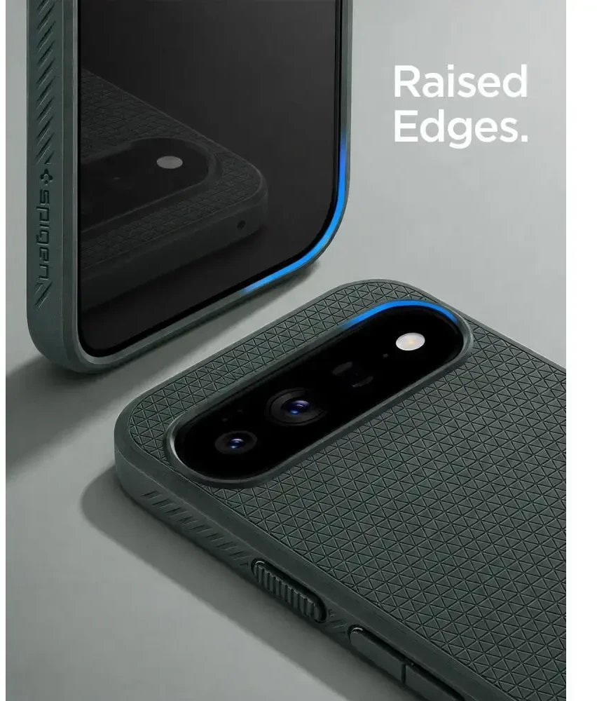 Dėklas SPIGEN LIQUID AIR MAG MAGSAFE GOOGLE PIXEL 11 ABYSS Žalias