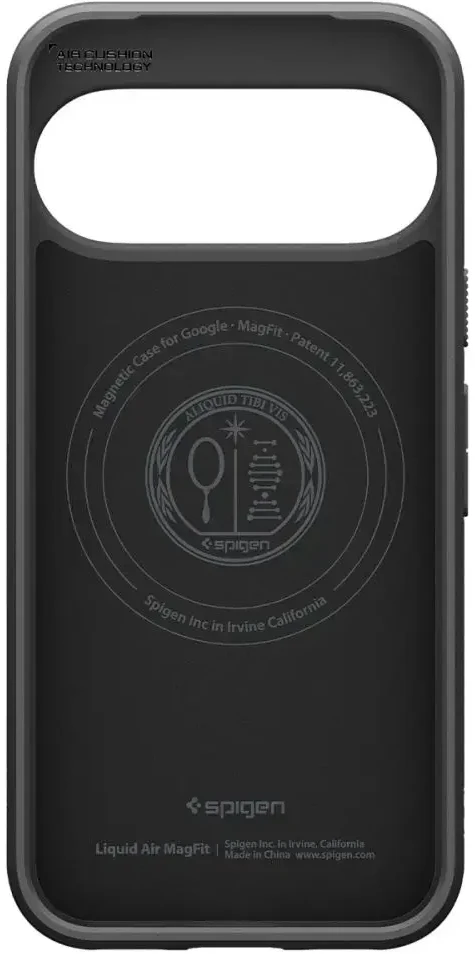 Dėklas SPIGEN LIQUID AIR MAG MAGSAFE GOOGLE PIXEL 11 MATTE Juodas