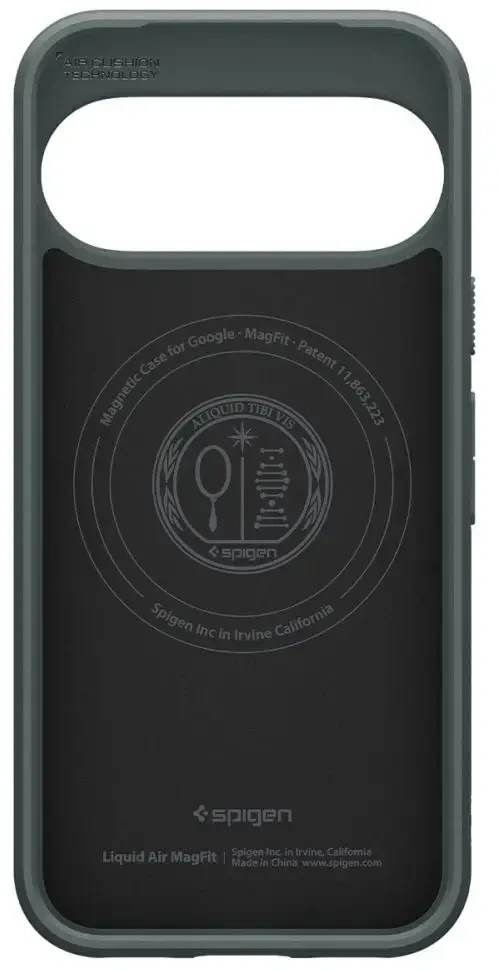 Dėklas SPIGEN LIQUID AIR MAG MAGSAFE GOOGLE PIXEL 11 ABYSS Žalias