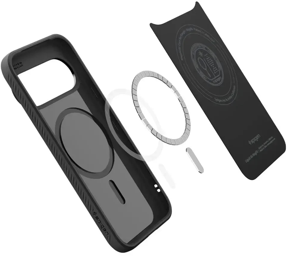 Dėklas SPIGEN LIQUID AIR MAG MAGSAFE GOOGLE PIXEL 11 PRO MATTE Juodas