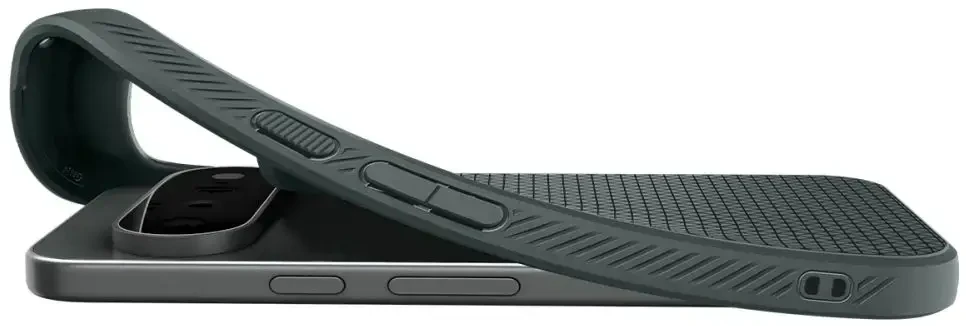 Dėklas SPIGEN LIQUID AIR MAG MAGSAFE GOOGLE PIXEL 11 ABYSS Žalias