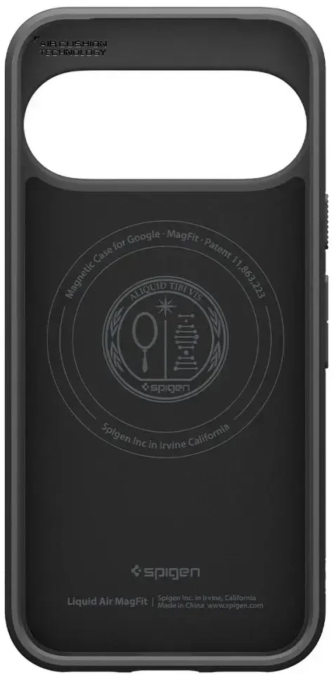 Dėklas SPIGEN LIQUID AIR MAG MAGSAFE GOOGLE PIXEL 11 PRO XL MATTE Juodas