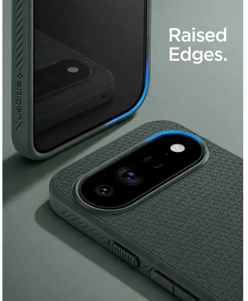 Dėklas SPIGEN LIQUID AIR MAG MAGSAFE GOOGLE PIXEL 11 PRO XL ABYSS Žalias