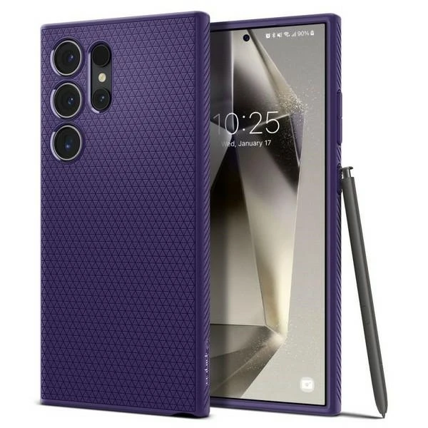 Spigen Liquid Air dėklas skirtas Samsung Galaxy S24 Ultra, spalva - Deep Purple