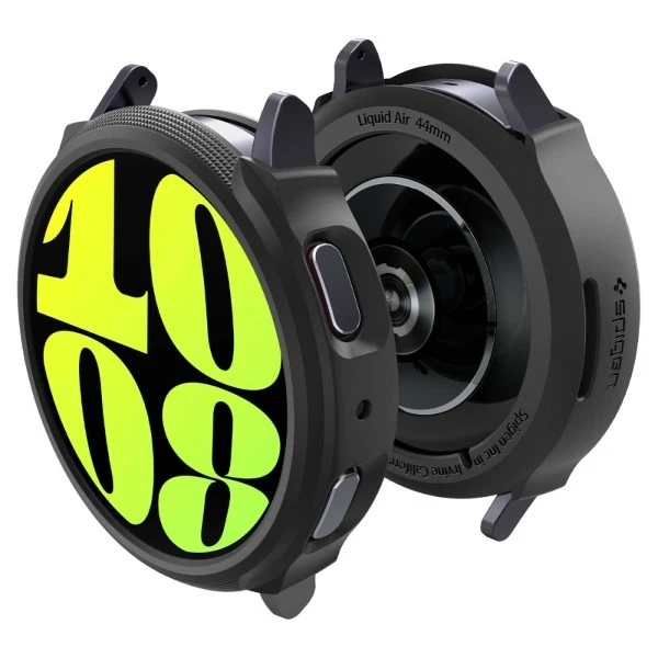 „Spigen Liquid Air®“ dėklas, skirtas „Samsung Galaxy Watch 7“ (44 mm) (matinis juodas)