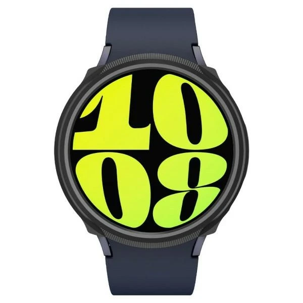 „Spigen Liquid Air®“ dėklas, skirtas „Samsung Galaxy Watch 7“ (44 mm) (matinis juodas)