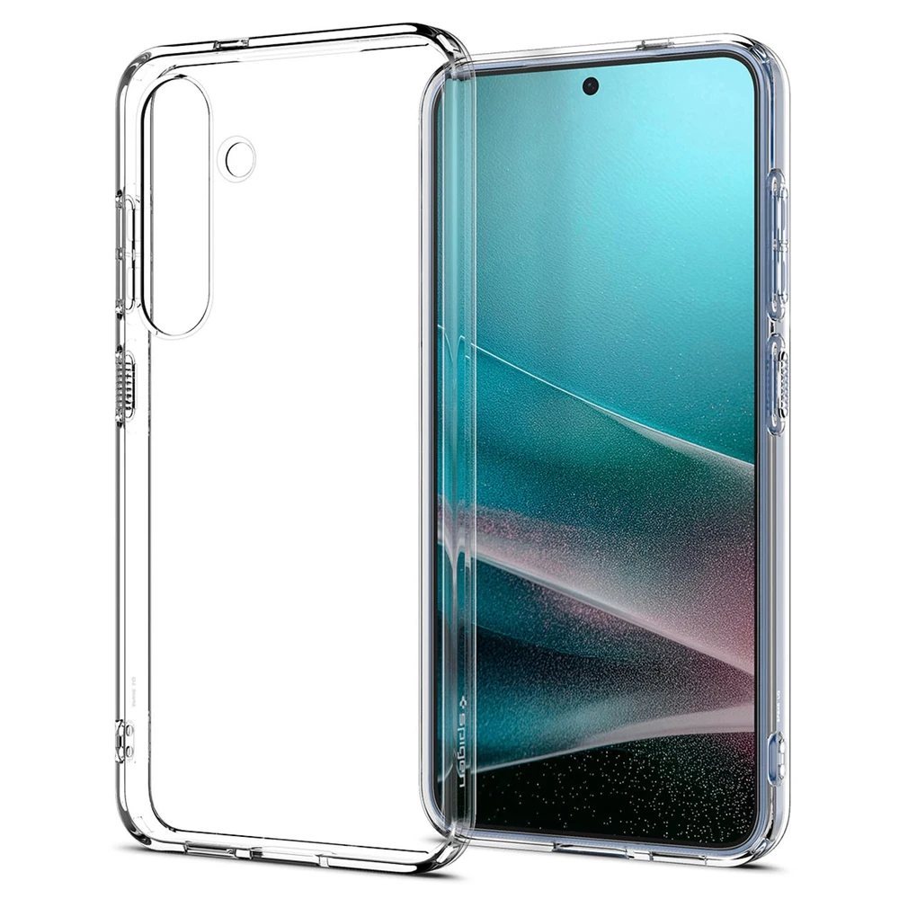 Spigen Liquid Crystal Samsung Galaxy S25 – skaidrus telefono dėklas