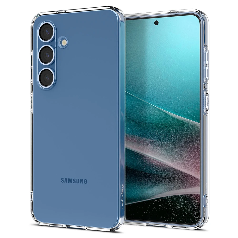 Spigen Liquid Crystal Samsung Galaxy S25 – skaidrus telefono dėklas
