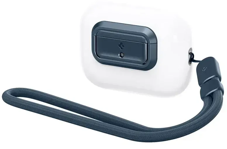 Dėklas Spigen Lock Fit M, metalinis skalūnas - AirPods Pro (2-os/1-os kartos)