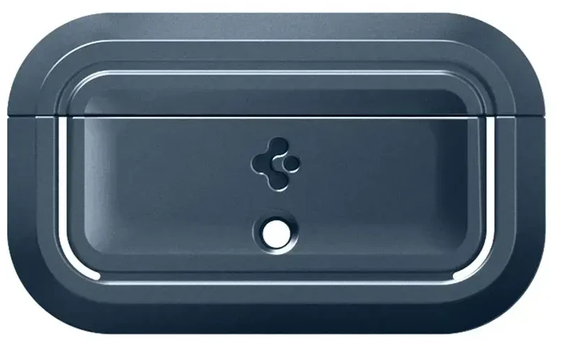 Dėklas Spigen Lock Fit M, metalinis skalūnas - AirPods Pro (2-os/1-os kartos)
