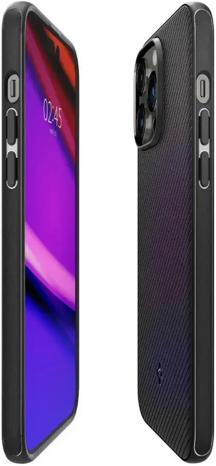 Dėklas Spigen Mag Armor MagSafe, matinė juoda - iPhone 14 Pro