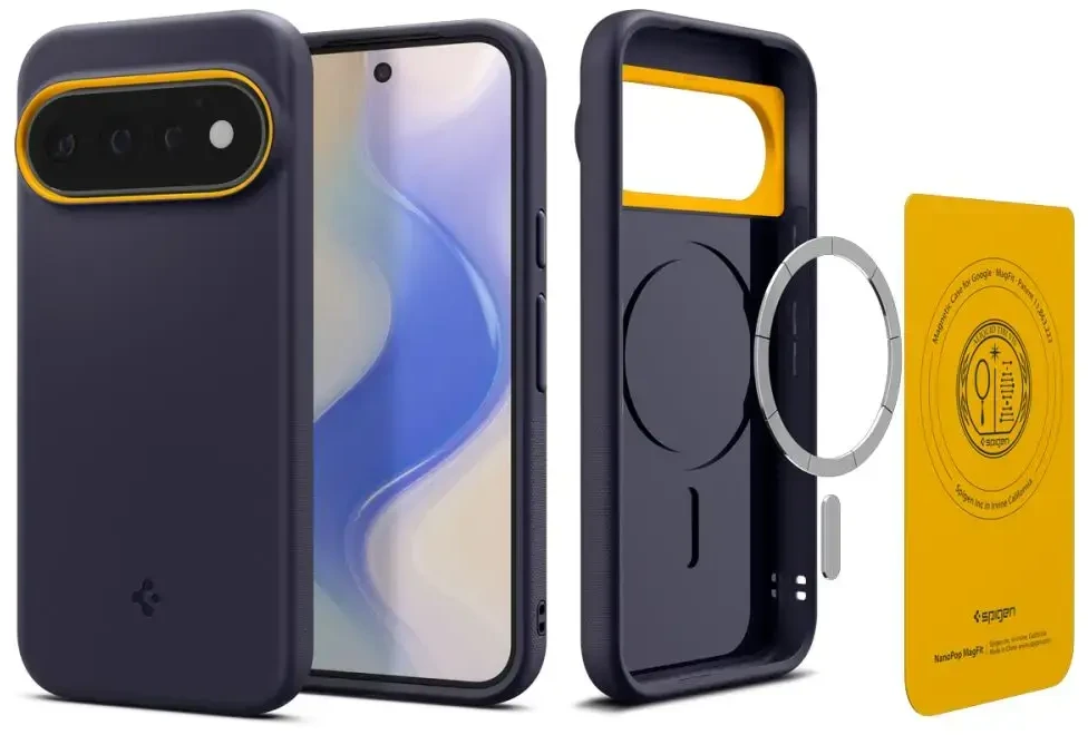 Dėklas SPIGEN NANO POP MAG MAGSAFE GOOGLE PIXEL 11 PRO BLUEBERRY NAVY