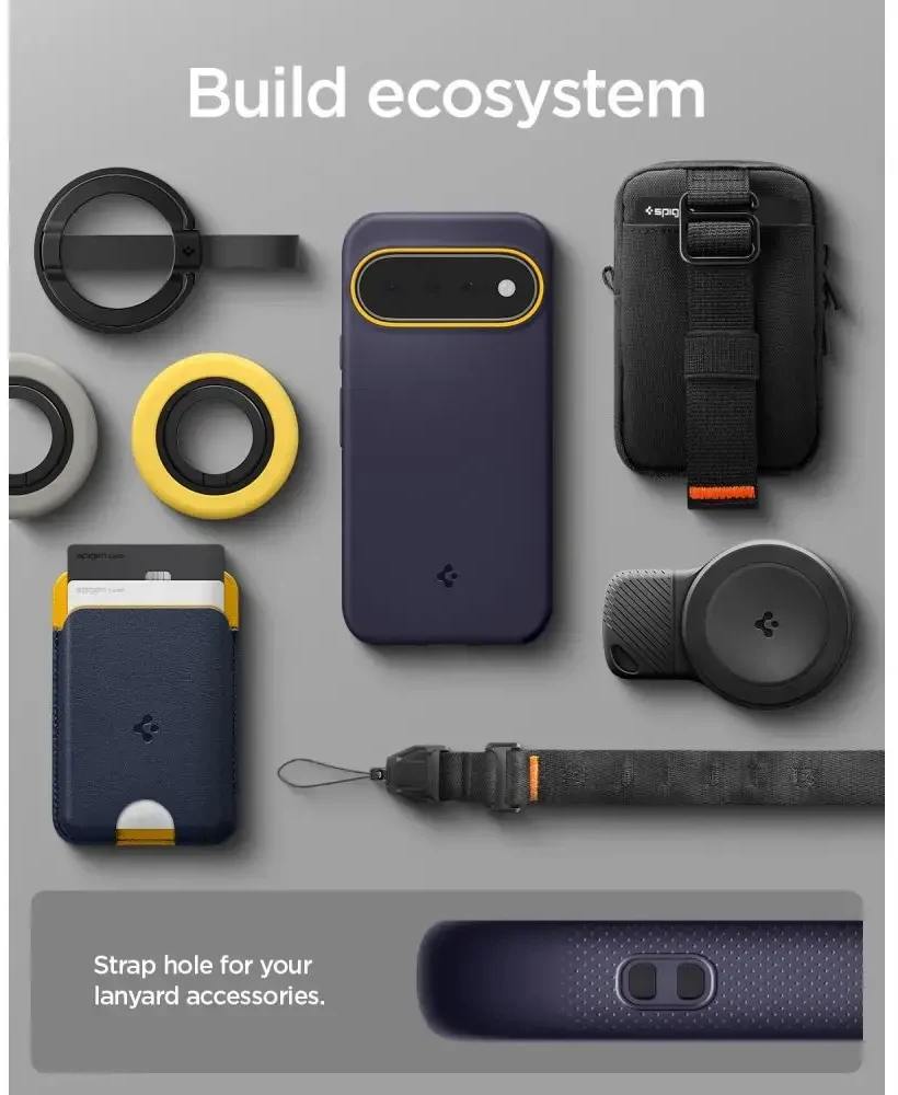 Dėklas SPIGEN NANO POP MAG MAGSAFE GOOGLE PIXEL 11 BLUEBERRY NAVY