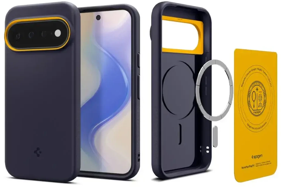 Dėklas SPIGEN NANO POP MAG MAGSAFE GOOGLE PIXEL 11 PRO XL BLUEBERRY NAVY