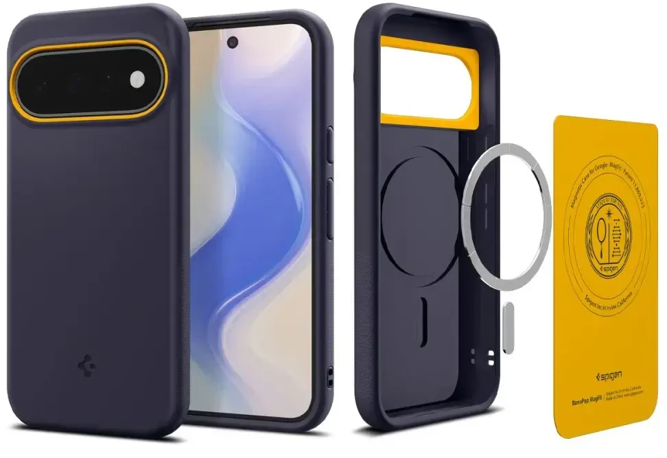 Dėklas SPIGEN NANO POP MAG MAGSAFE GOOGLE PIXEL 11 BLUEBERRY NAVY