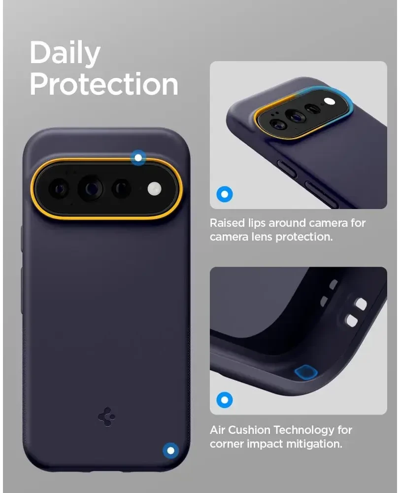 Dėklas SPIGEN NANO POP MAG MAGSAFE GOOGLE PIXEL 11 PRO XL BLUEBERRY NAVY