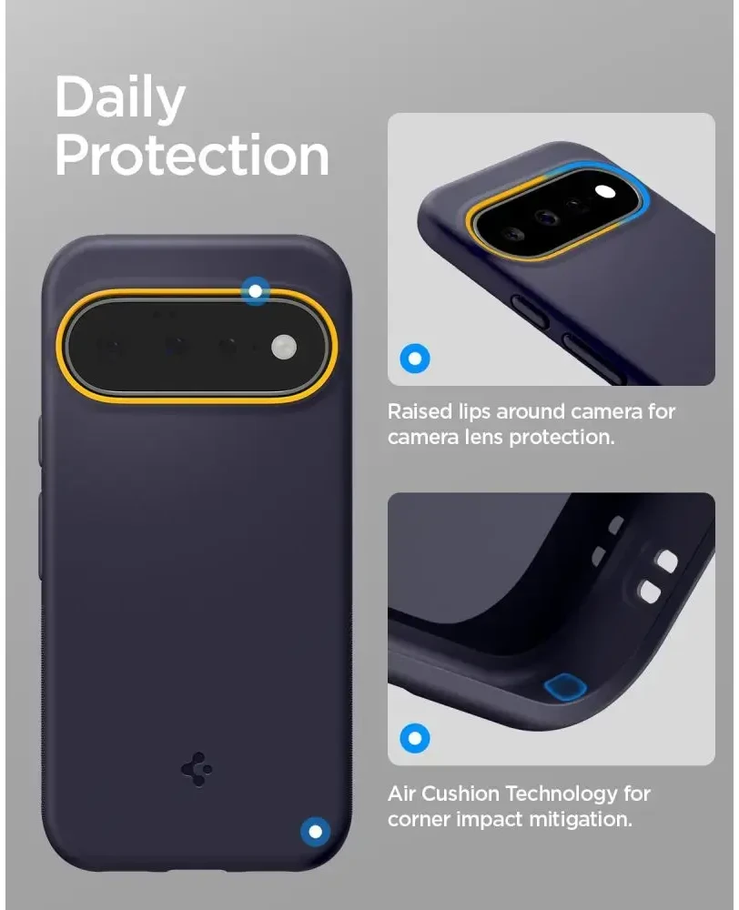 Dėklas SPIGEN NANO POP MAG MAGSAFE GOOGLE PIXEL 11 BLUEBERRY NAVY