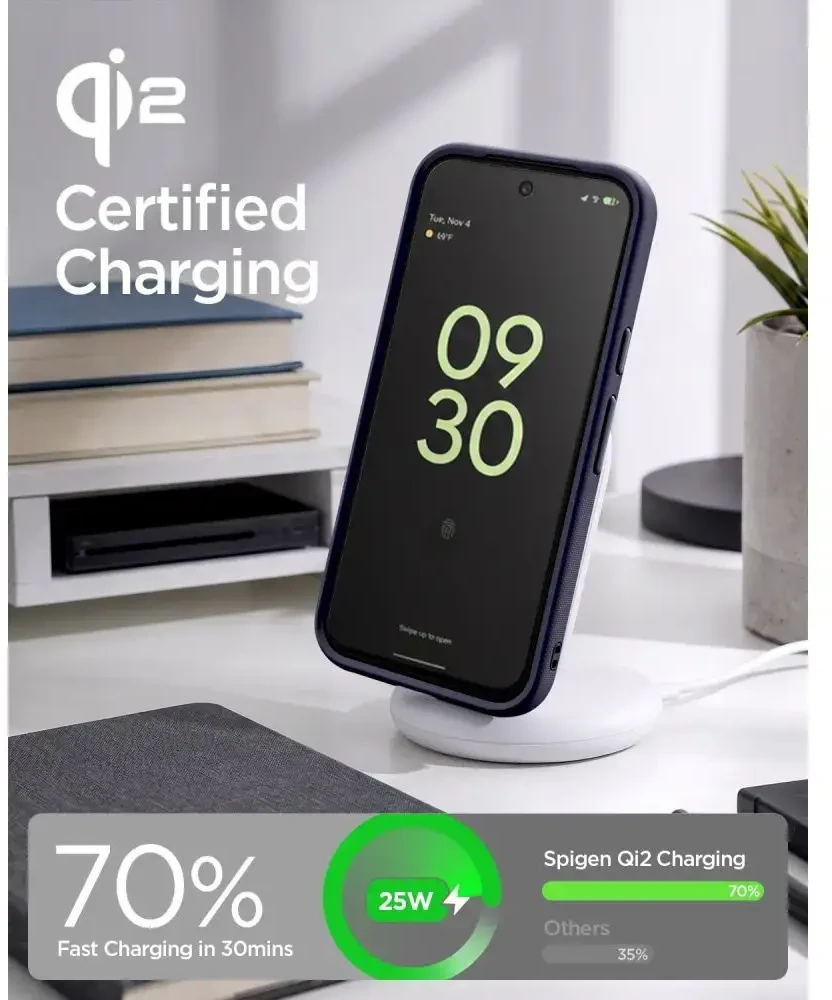 Dėklas SPIGEN NANO POP MAG MAGSAFE GOOGLE PIXEL 11 PRO XL BLUEBERRY NAVY