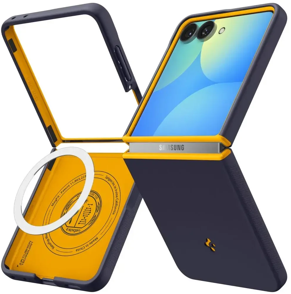 Dėklas SPIGEN NANO POP MAGSAFE GALAXY Z FLIP 8 BLUEBERRY NAVY