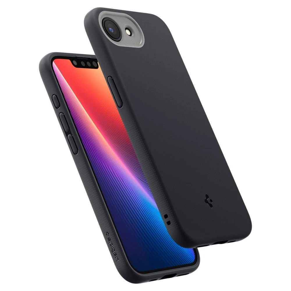 Dėklas Spigen Nano Pop MagSafe iPhone 16e Case - Matte Juodas