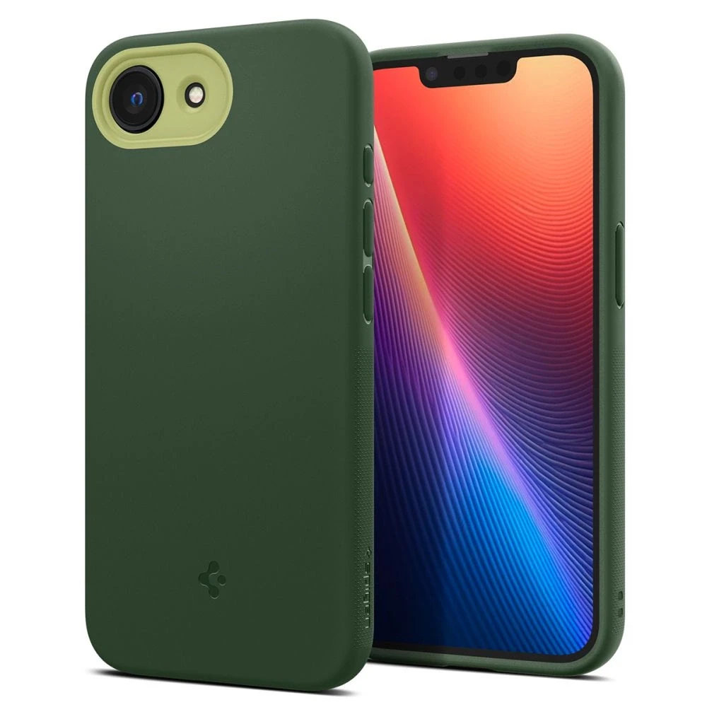 Spigen Nano Pop MagSafe dėklas iPhone 16e/17e - Matte Žalias