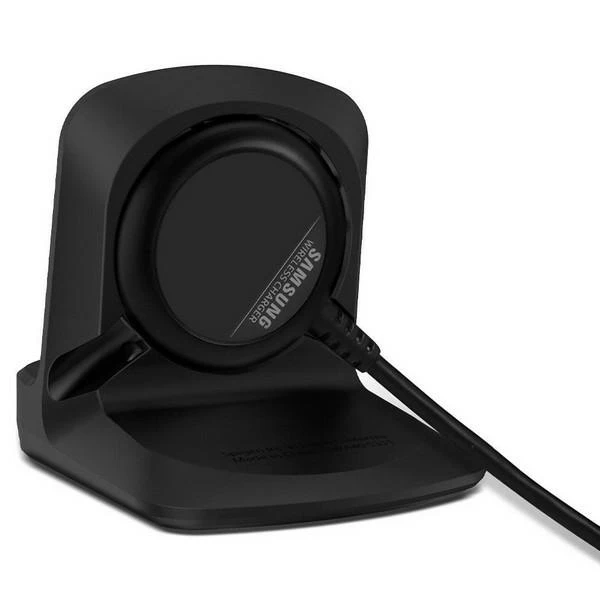 Išmaniojo laikrodžio Samsung Galaxy Watch 3 naktinis Spigen stovas, Juodos spalvos