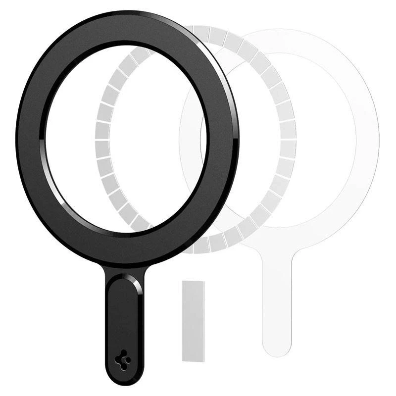 Spigen OneTap Ring Magnetic Plate, juodos spalvos
