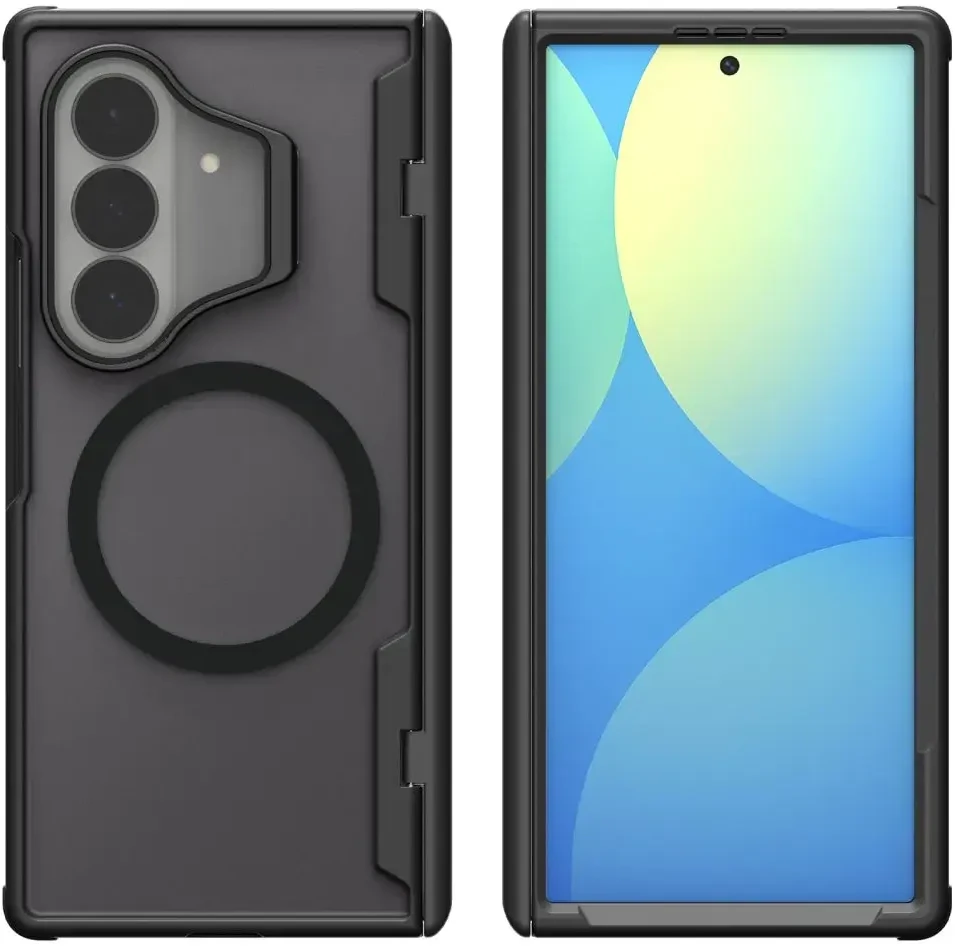 Dėklas SPIGEN OPTIK ARMOR PRO MAGSAFE GALAXY Z FOLD 8 ULTRA Juodas
