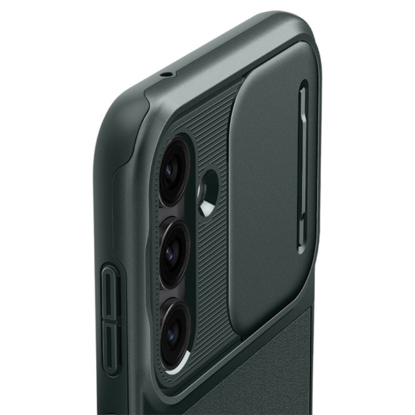 Spigen Optik Armor dėklas skirtas Samsung Galaxy S23 FE, spalva - Abyss Green
