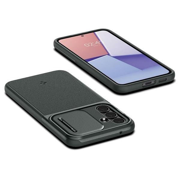 Spigen Optik Armor dėklas skirtas Samsung Galaxy S23 FE, spalva - Abyss Green