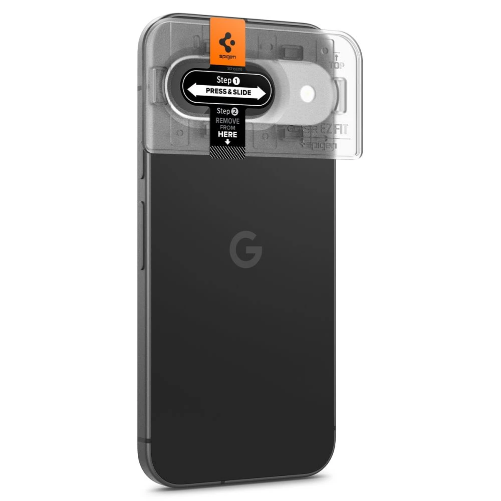 „Spigen Glass tR EZ Fit Optik“ 2 vnt., krištolo skaidrumo – „Google Pixel 9“