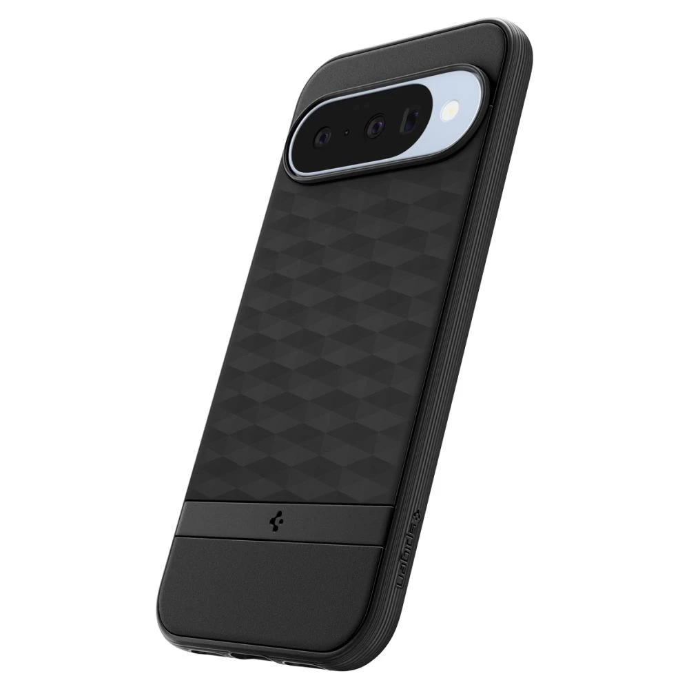 Spigen Parallax Mag MagSafe dėklas skirtas Google Pixel 10/10 Pro – matinis juodos spalvos