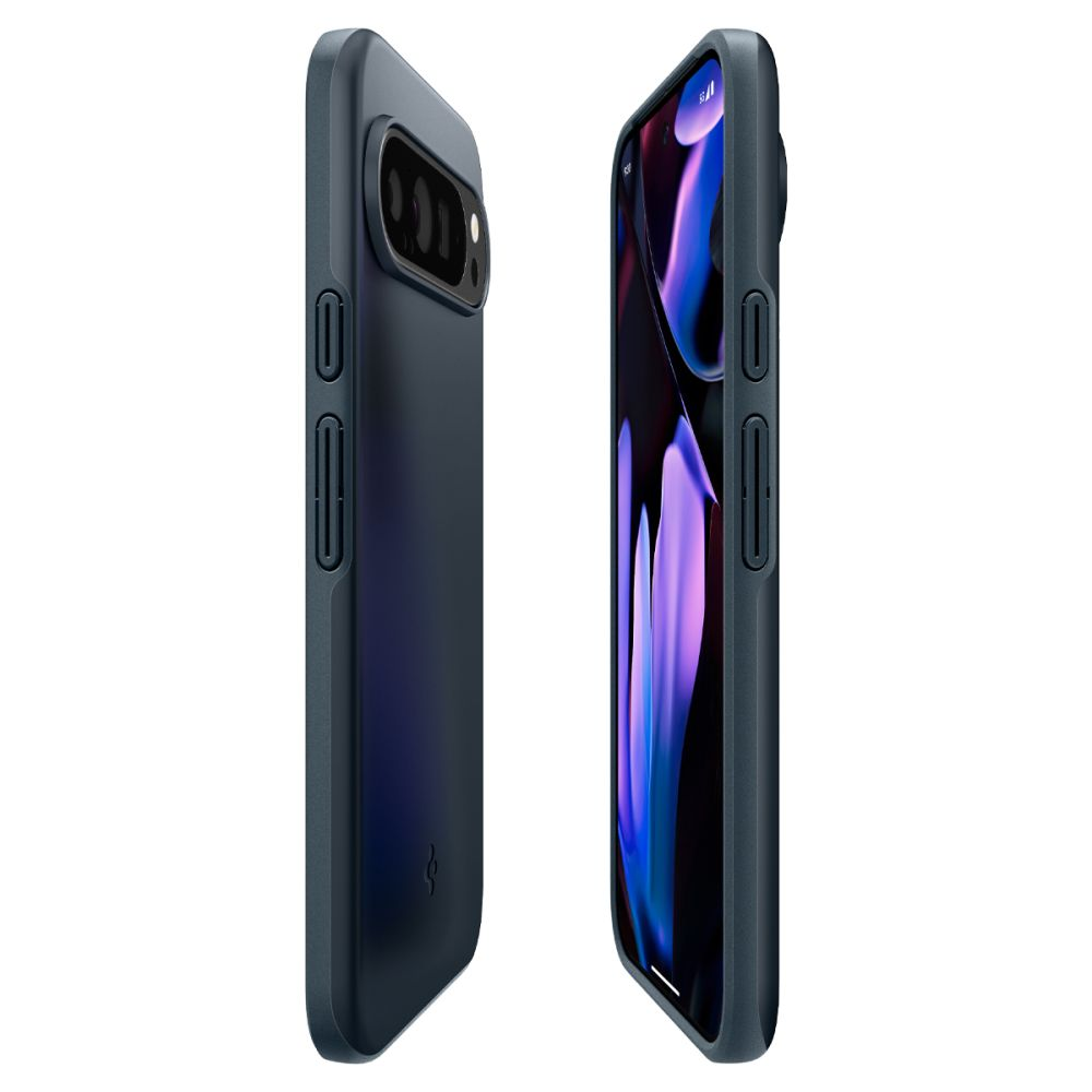 Dėklas „Google Pixel 9 Pro XL Spigen Thin Fit Metal Slate“.