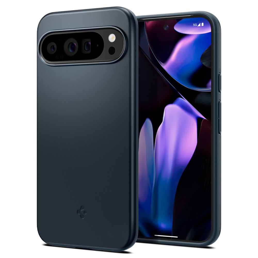 Dėklas „Google Pixel 9 Pro XL Spigen Thin Fit Metal Slate“.