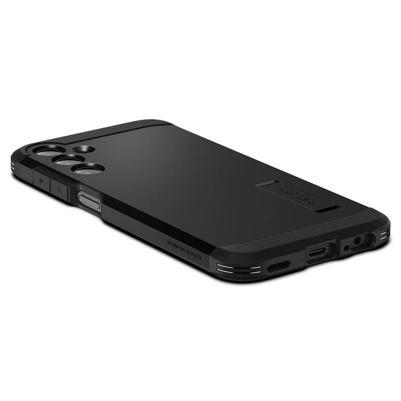Spigen Tough Armor dėklas skirtas Samsung Galaxy A15 5G, spalva - Juoda
