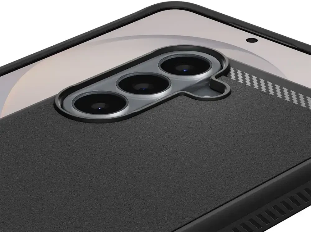 Dėklas SPIGEN RUGGED ARMOR GALAXY S25 FE / S26 FE matinis juodas