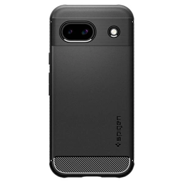 Spigen Rugged Armor – dėklas skirtas Google Pixel 8A Juodas