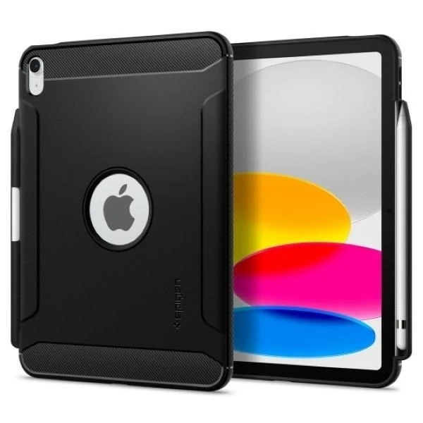 Spigen Rugged Armor, juodas - iPad 10.9" 2022/11" 2025