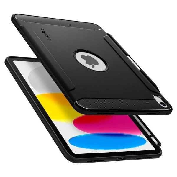Spigen Rugged Armor, juodas - iPad 10.9" 2022/11" 2025