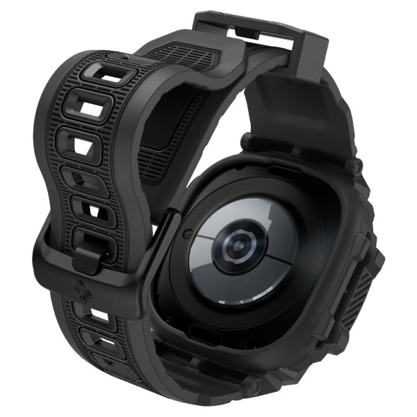 Apyrankė Samsung Galaxy Watch Ultra 2024 / 2025 (47 mm) Spigen Rugged Armor „Pro” matinės juodos spalvos