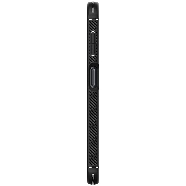 Dėklas Spigen Rugged Armor, juodas - Samsung Galaxy A14 5G