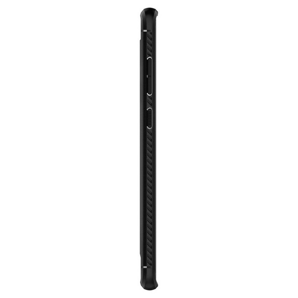 Spigen Rugged Armor - dėklas skirtas Samsung Galaxy S10 Juodas