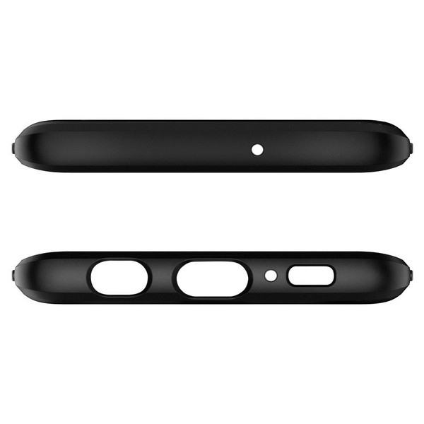 Spigen Rugged Armor - dėklas skirtas Samsung Galaxy S10 Juodas