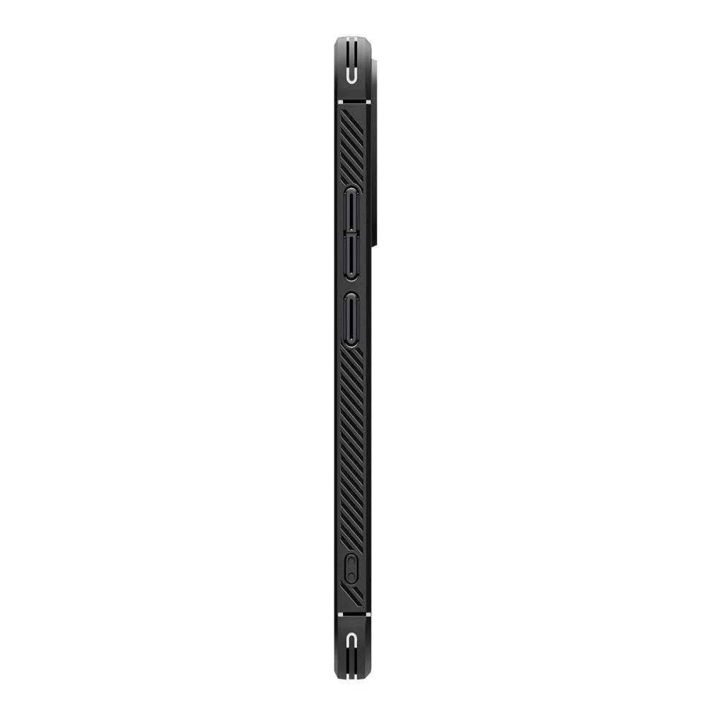 Spigen Rugged Armor dėklas skirtas Xiaomi 14T Pro – Matte juodos spalvos