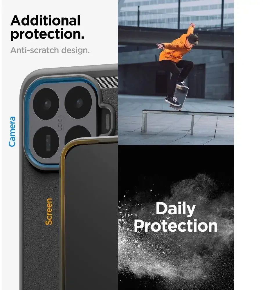 Dėklas SPIGEN RUGGED ARMOR XIAOMI 17T MATTE Juodas