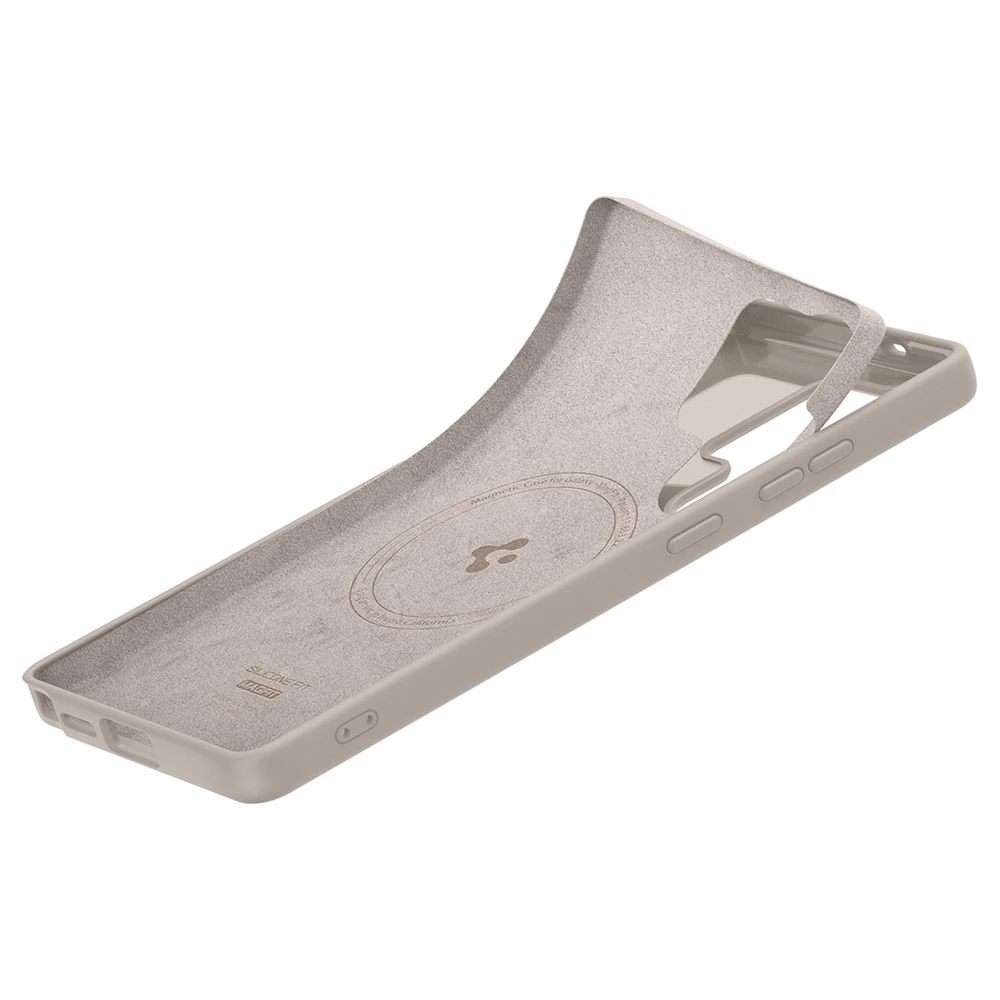 Dėklas Spigen Silicone Fit Mag Samsung Galaxy S25Ultra – titanium