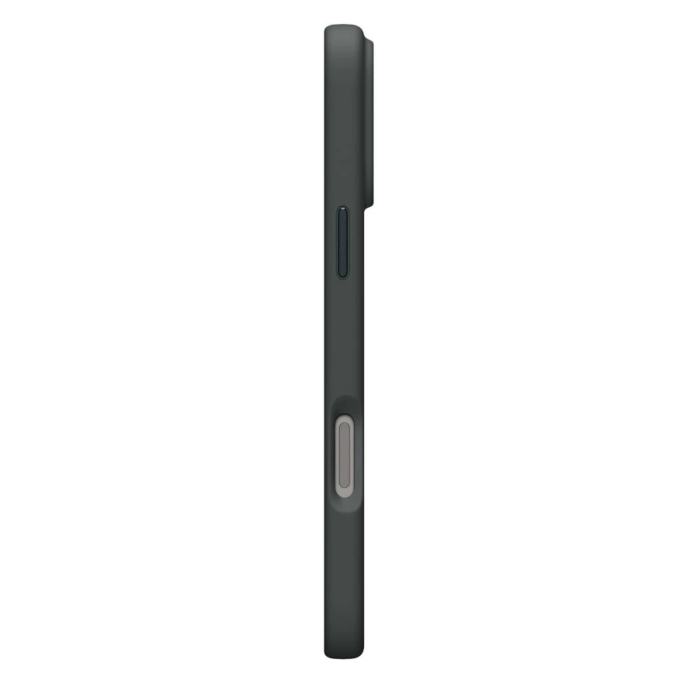 Spigen Silicone Fit Mag MagSafe – dėklas skirtas Apple iPhone 17 Pro Abyss Žalias